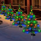 LED Solar Christmas Tree Path Lights