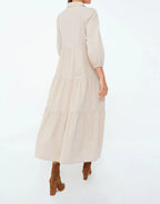 Sandstone Tiered Maxi Dress