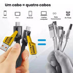 4-in-1 Multi USB Charging Cable