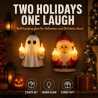 🎅 Santa 👻 Ghost Glowing Night Light 🔥 Now 50% OFF
