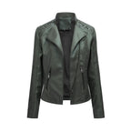 Women's Slim Fit Leather Jacket/Coat
