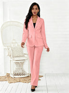 Women's Two-Piece Blazer & Suit Pants