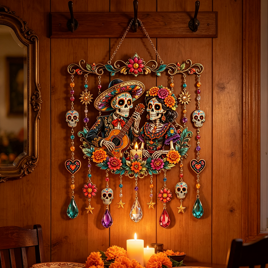 Holiday Stained Glass Ornaments