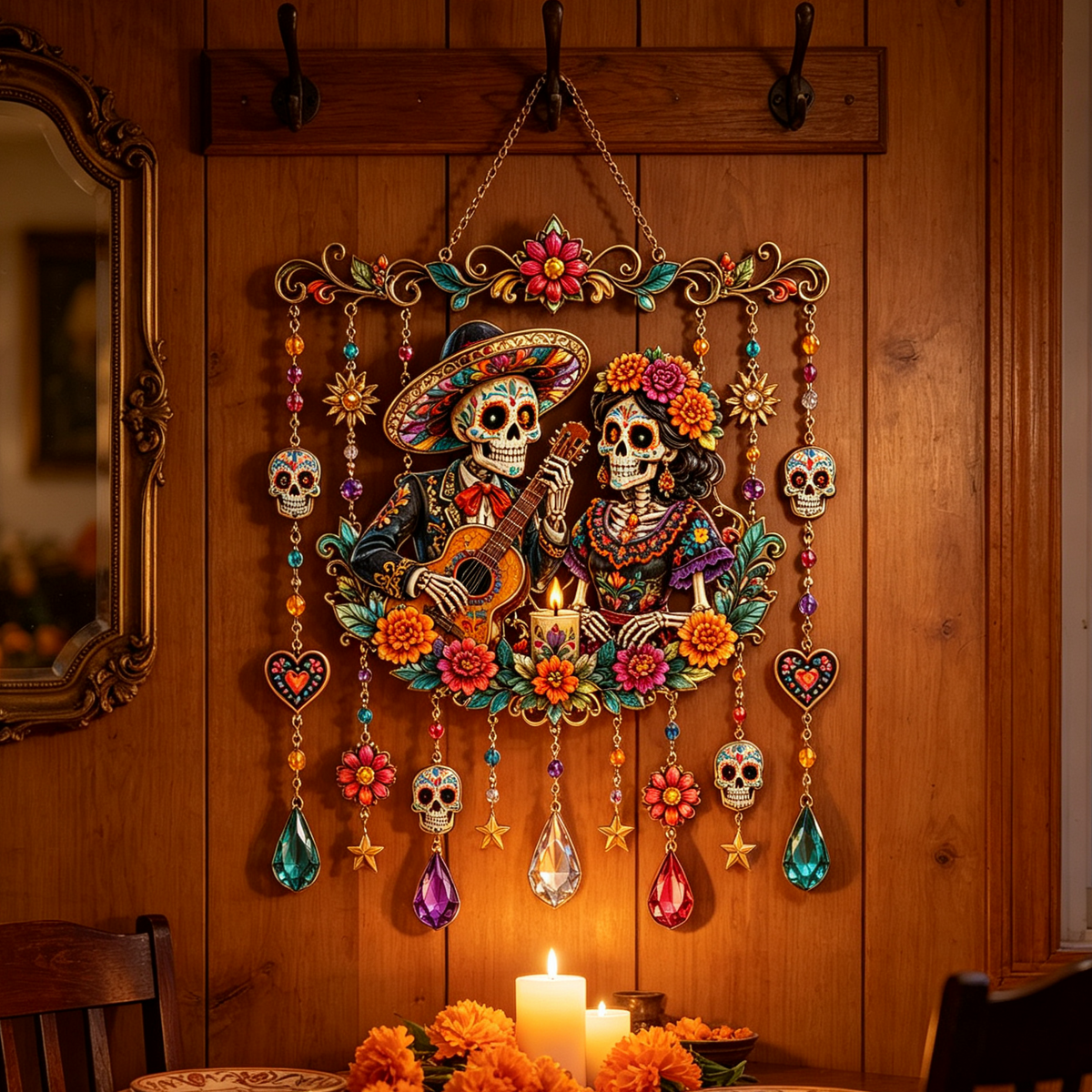 Holiday Stained Glass Ornaments