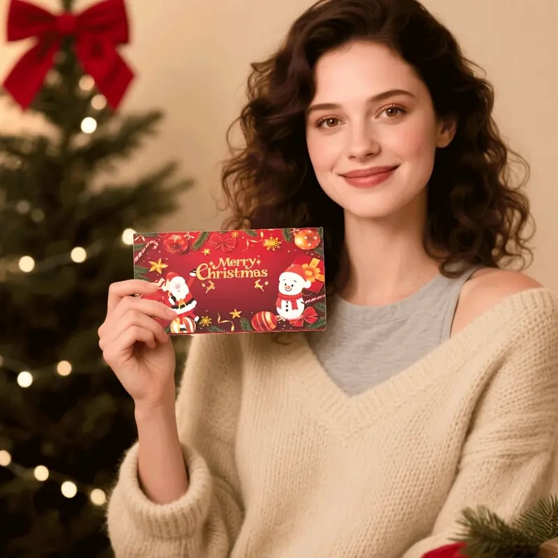 🎄💌 Christmas Cash Gift Envelope - Make Cash Feel Like a Real Gift