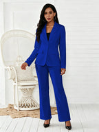 Women's Two-Piece Blazer & Suit Pants