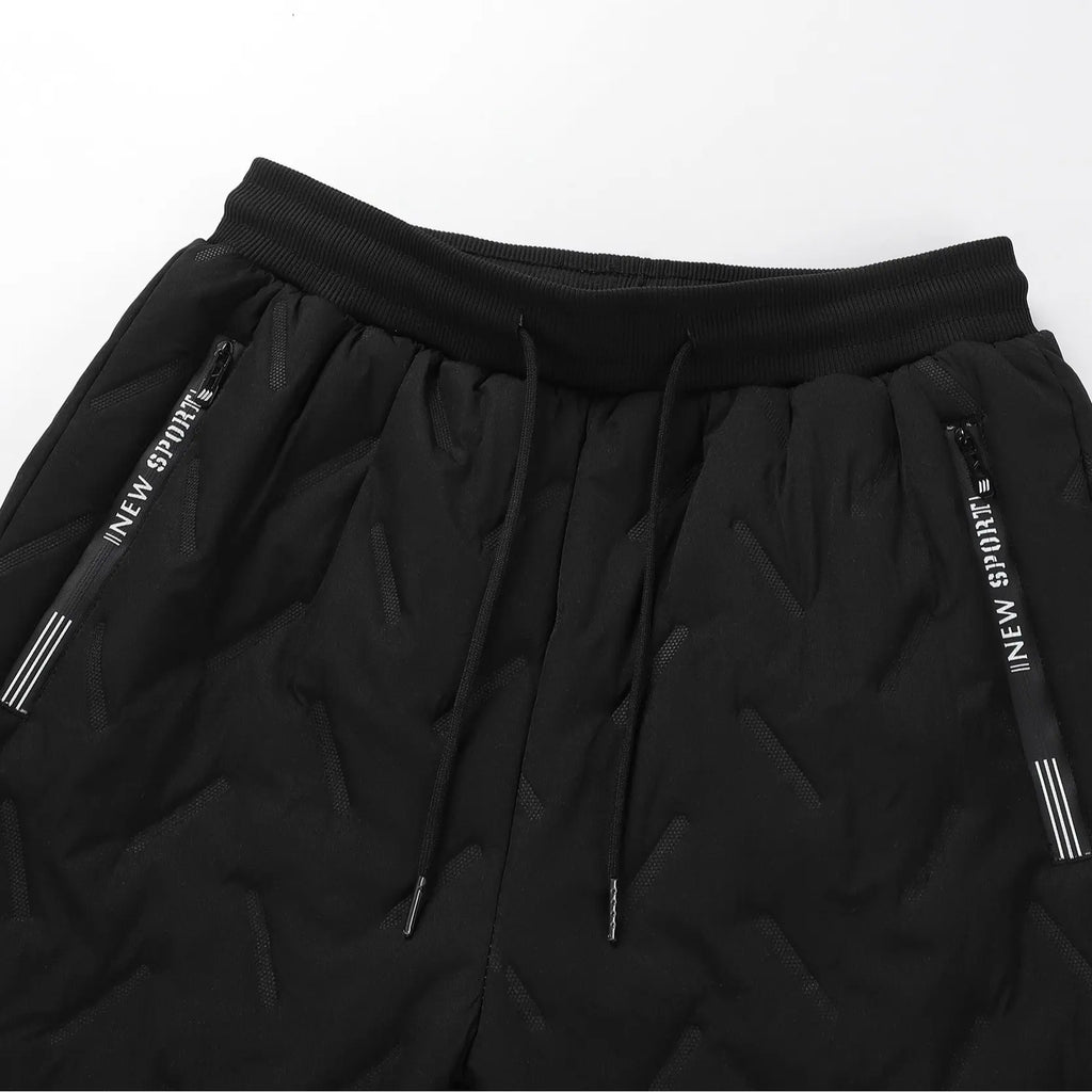 🔥 Women's Autumn/Winter Fleece-Lined Windproof Jogging Pants with Zippered Pockets