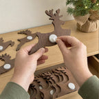 Santa Claus & Reindeer LED Decorative Lights