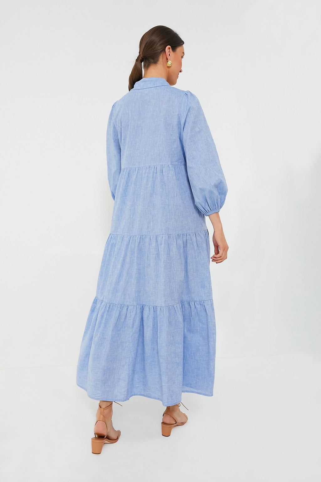 Sandstone Tiered Maxi Dress