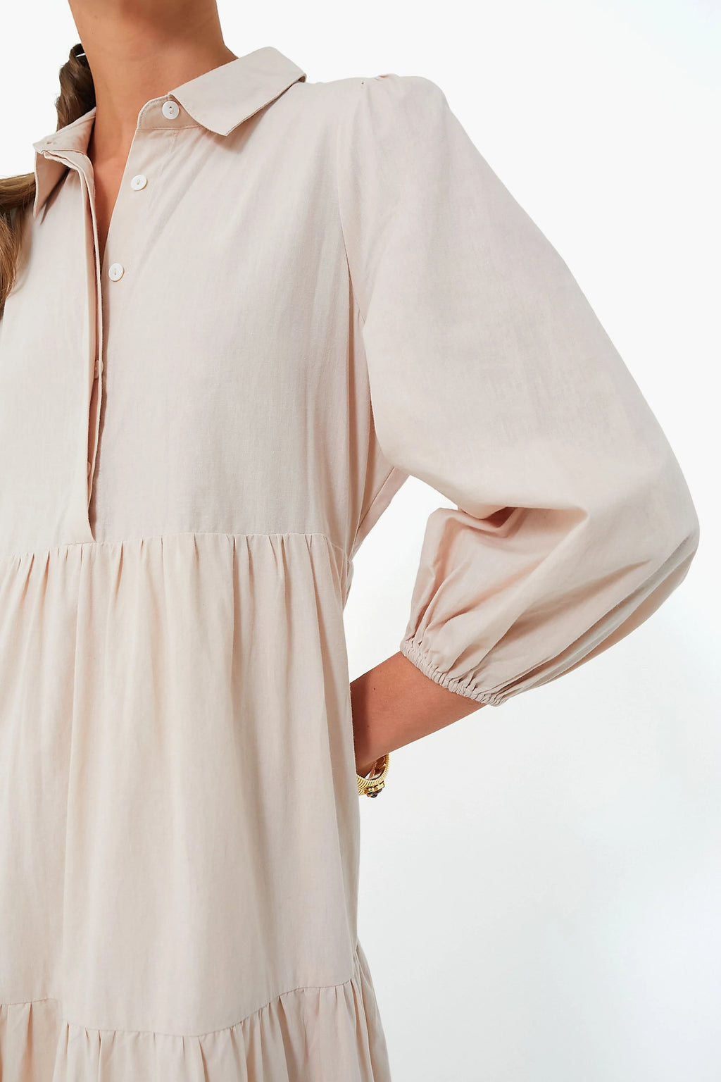 Sandstone Tiered Maxi Dress