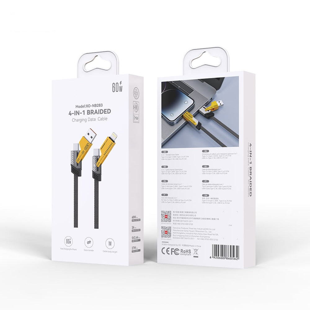 4-in-1 Multi USB Charging Cable