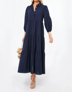 Sandstone Tiered Maxi Dress