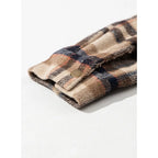 Women's Flannel Hooded Plaid Shirt, Warm Fleece Jacket