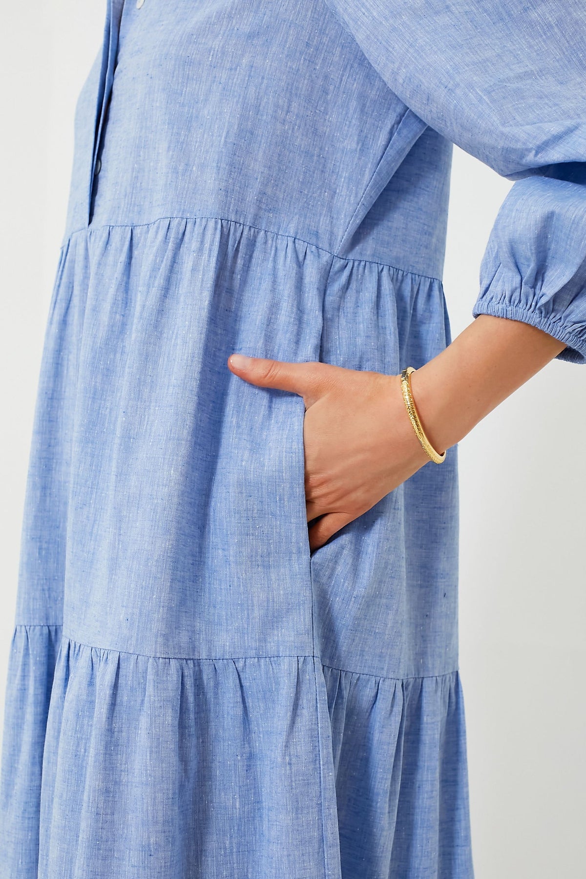 Sandstone Tiered Maxi Dress
