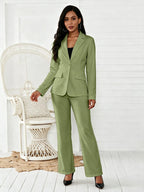 Women's Two-Piece Blazer & Suit Pants