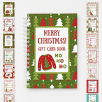🎄📚Christmas Gift Card Book - 🎁Surprises On Every Page📚Hardcover & Durability Line
